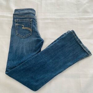 Classic Blue Women's Straight Leg Jeans